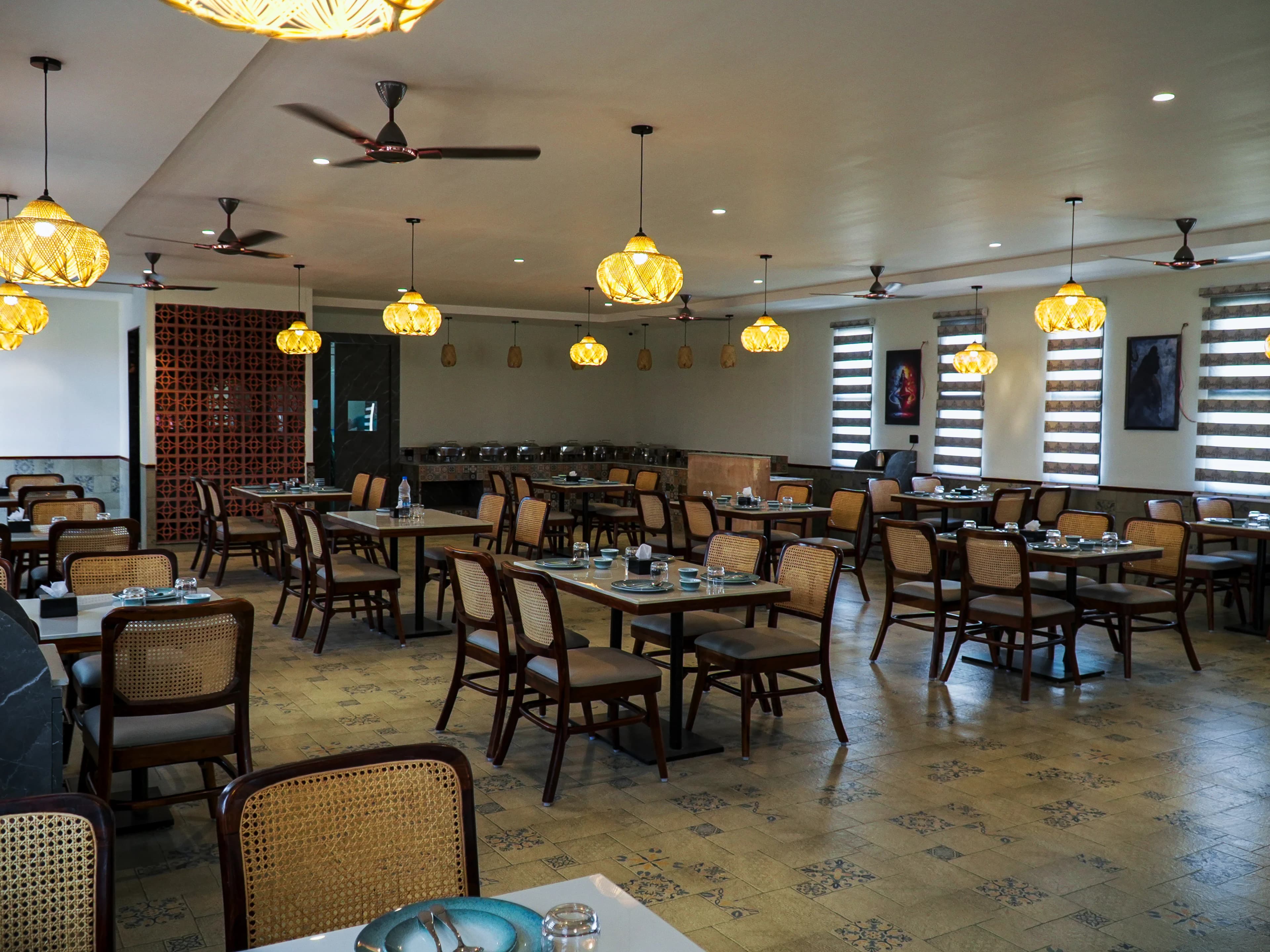 Naivedyam Pure Vegetarian Restaurant at Anaasa Resorts